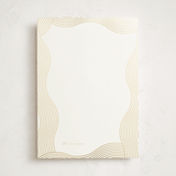"waves" - Personalized Stationery Cards in Champagne by fatfatin - Front