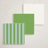 "Squared Thank You" - Personalized Stationery Cards in Day by mo kelley - Back of Card Options