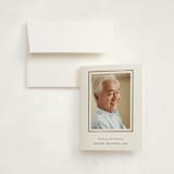 "l e g a c y" - Memorial Cards in Cloud by Sara Hicks Malone - Front