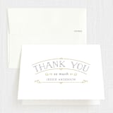 "Delicate" - First Holy Communion Thank You Cards in Goldenrod by Sarah Brown - Front