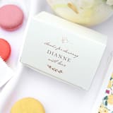 "Love Birds Bridal Shower Cake Box, Set of 50" - Favor Boxes in pink by ForYourParty