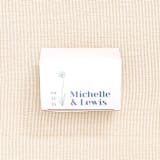 "Dandelion Names Cake Box, Set of 50" - Favor Boxes in black by ForYourParty