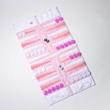 "Pink Outdoor/Travel Backgammon Set (Plastic Pieces)" - Games in pink by 3rd Space by SBR