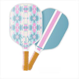 "Custom Monogram Pickleball Paddle - Belmont Blue" - Games in multicolor by Clairebella