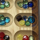 "Handmade Mancala-African Stone Game" - Games in natural by Stacee Holtby