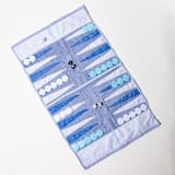"Light Blue Outdoor/Travel Backgammon Set (Plastic Pieces)" - Games in blue by 3rd Space by SBR
