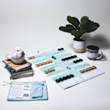 "Mint Outdoor/Travel Backgammon Set (Wood Pieces)" - Games in green by 3rd Space by SBR