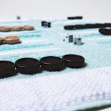 "Mint Outdoor/Travel Backgammon Set (Wood Pieces)" - Games in green by 3rd Space by SBR