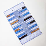 "Light Blue Outdoor/Travel Backgammon Set (Wood Pieces)" - Games in blue by 3rd Space by SBR