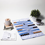 "Light Blue Outdoor/Travel Backgammon Set (Wood Pieces)" - Games in blue by 3rd Space by SBR