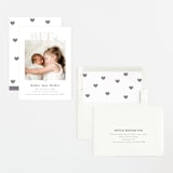 "BFFs" - Birth Announcements in Mauve by Pink House Press - Assembled