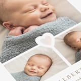 "our little sweetheart" - Birth Announcements in Fawn by Jen Tips - Detail