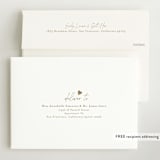 "our little sweetheart" - Birth Announcements in Fawn by Jen Tips - FREE Recipient Addressing