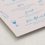 "Handdrawn little things" - Graduation Bar Signs in Sky Whispers by Cass Loh - Detail