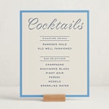 "cotillion" - Graduation Bar Signs in Bluebell by Megan Davis - In Use