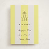 "Campania" - Graduation Bar Signs in Limone by Megan Davis - Front