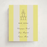 "Campania" - Graduation Bar Signs in Limone by Megan Davis - Front