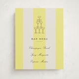 "Campania" - Graduation Bar Signs in Limone by Megan Davis - Front