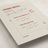 "Checklist Complete" - Graduation Bar Signs in Parchment by Zove Ahhh - Detail