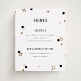 "Grad Confetti" - Graduation Bar Signs in Twinkle by Pixel and Hank - Front
