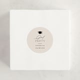 "A Grad Party" - Graduation Stickers in Cream by Ana Sharpe - In Use