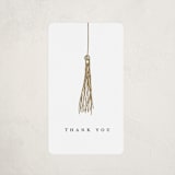 "Turning the Tassel" - Graduation Stickers in Pearl by Katy Shen - Front