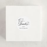 "Cap off" - Graduation Stickers in Cotton by Creo Study - In Use