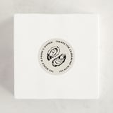 "Oyster" - Graduation Stickers in Caviar by Megan Davis - In Use