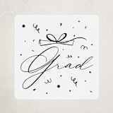 "Arch Photo" - Graduation Stickers in Quartz by Becky Nimoy - Front