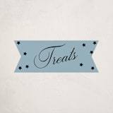 "Sparkly" - Graduation Stickers in Sky by Blustery August - Front