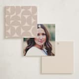 "Invitation with photo" - Graduation Favor Tags in Petal by Orasie - Back of Card Options