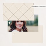 "Typeset" - Graduation Favor Tags in Dove by Erin L. Wilson - Back of Card Options