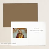 "Pansy" - Graduation Party Invitations in Latte by Deynaaz Daraei - Interior Options