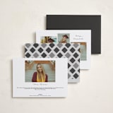 "Shimmering tassel" - Graduation Party Invitations in Smoke by Catherine Culvenor - Back of Card Options