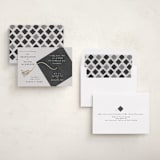 "Shimmering tassel" - Graduation Party Invitations in Smoke by Catherine Culvenor - Assembled
