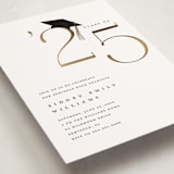 "Cap and year" - Graduation Party Invitations in Cotton by Stacey Meacham - Detail