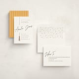 "Written Out" - Graduation Party Invitations in Pearl by Owl and Toad - Assembled