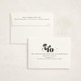 "Grad party type" - Graduation Party Invitations in Cotton by Creo Study - FREE Recipient Addressing