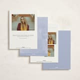"Epic Grad Party" - Graduation Party Invitations in Sky by Ana Sharpe - Back of Card Options