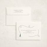 "Twirling Tassle" - Graduation Party Invitations in Snow by Lauren Chism - FREE Recipient Addressing