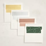 "Twirling Tassle" - Graduation Party Invitations in Snow by Lauren Chism - Envelope Liner Options