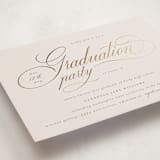 "Livia" - Graduation Party Invitations in Cream by Jelena Vuletic - Detail