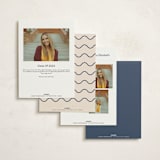 "Deneb" - Graduation Party Invitations in Elan by letterfix - Back of Card Options