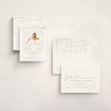 "Carlisle" - Graduation Party Invitations in Latte by Deynaaz Daraei - Assembled