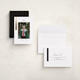 "Epilogue" - Graduation Announcements in Noir by Jackie Crawford - Assembled
