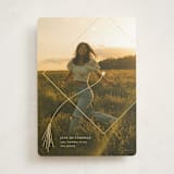 "Gilded Cap" - Graduation Announcements in Cloud by Olivia Goree - Front