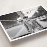 "Opera" - Graduation Announcements in Cotton by Blustery August - Detail