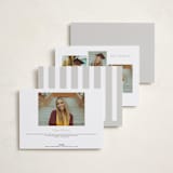 "Jax" - Graduation Announcements in Cloud by Sara Hicks Malone - Back of Card Options