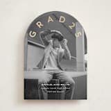 "Classy Arch Grad" - Graduation Announcements in Cloud by Kristin Oliversen - Front