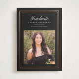 "Exemplar" - Graduation Announcements in Ink by Melanie Kosuge - Front